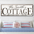 Cottage Beach House Sign II by Tailored Canvases