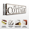 Cottage Beach House Sign II by Tailored Canvases