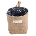 Cotton Linen Hanging Bag Home Gadget Storage Organizer by DailySale