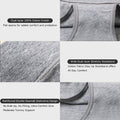 5-Pack: Cotton Mid Waist No Muffin Top Full Coverage Brief Ladies Underwear by DailySale