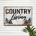 Country Living Sign by Tailored Canvases