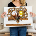 Couple Deer Sign by Tailored Canvases