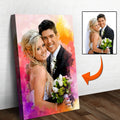 Couple Watercolor Sign II by Tailored Canvases