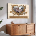 Couple Wolves Sign II by Tailored Canvases