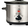 Courant 1.5 Quart Slow Cooker, Stainless Steel by DailySale