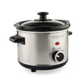 Courant 1.5 Quart Slow Cooker, Stainless Steel by DailySale