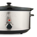 Courant 7.0 Quart Oval Stainless Steel Slow Cooker by DailySale