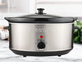 Courant 7.0 Quart Stainless Steel Oval Slow Cooker by DailySale
