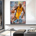 Court Legend - Sport Wall Art by Tailored Canvases