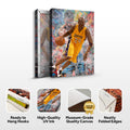 Court Legend - Sport Wall Art by Tailored Canvases