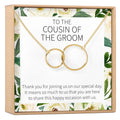 Cousin of the Groom Necklace by Dear Ava