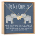 Cousins Elephant Pendant Necklace by Dear Ava