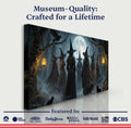Coven of Witches Halloween Wall Art by Tailored Canvases