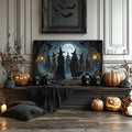 Coven of Witches Halloween Wall Art by Tailored Canvases
