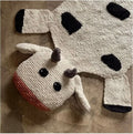 Organic Wool Play Mat + Nursery Rug | Cow by Finn + Emma