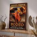 Cowboy Rodeo Bull Rider Sign by Tailored Canvases