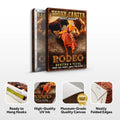 Cowboy Rodeo Bull Rider Sign by Tailored Canvases