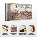 Cowboy Themed We Got This Couple Sign by Tailored Canvases