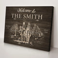 Cowboy Welcome Sign by Tailored Canvases