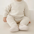 cozy booties | Cream by Finn + Emma