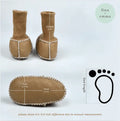 cozy booties | Cream by Finn + Emma