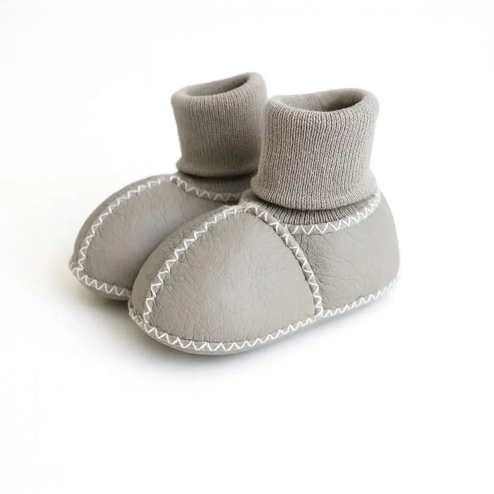 cozy booties | Dove Grey by Finn + Emma