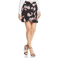 Cotton Candy La Floral Print Faux-Wrap Skirt, Size Small by Vanessa Jane