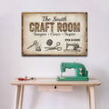 Craft Room Sign II by Tailored Canvases