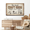 Craft Room Sign II by Tailored Canvases