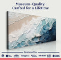 Crashing Coastal Waves Wall Art by Tailored Canvases