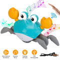 Crawling Crab Baby Toy with Music and LED Light by DailySale