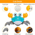 Crawling Crab Baby Toy with Music and LED Light by DailySale