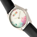 Crayo Graffiti Multicolor Dial Powder Leather Watch by DailySale