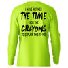 Crayons - Hi-Visibility UPF 50 Long Sleeve Sun Shirt