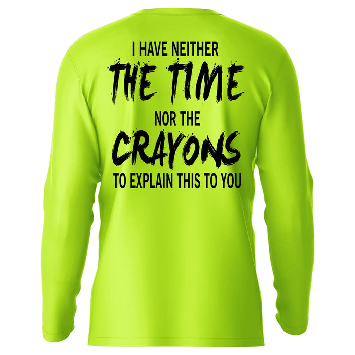 Crayons - Hi-Visibility UPF 50 Long Sleeve Sun Shirt by Armed American Supply