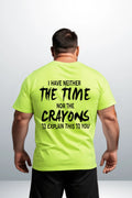 Crayons - Safety Yellow T-Shirt by Armed American Supply