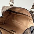 Crazy Horse Leather Weekender Bag – Full-Grain Travel Duffel with Laptop Pocket by MiamiLeathers.com