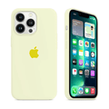 iPhone Silicone Case (Creamy Yellow) by Vogueen