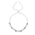 Created Blue Sapphire Tennis Bracelet by Fine Color Jewels