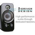 Creative Inspire T10 Speaker System (Refurbished) by DailySale