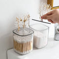 Creative Lovely Home Swab Box Acrylic With Cover by DailySale