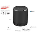 Creative Metallix Portable Mini Speaker - Black (Refurbished) by DailySale