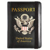 Creative Passport Holder Cover With 3D Metal Badge