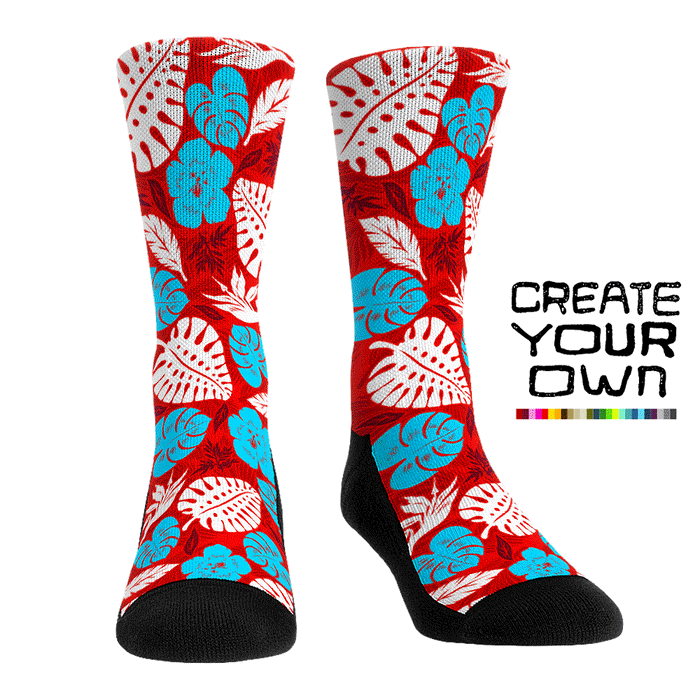 Creator Studio - Hawaiian Floral by Rock 'Em Socks