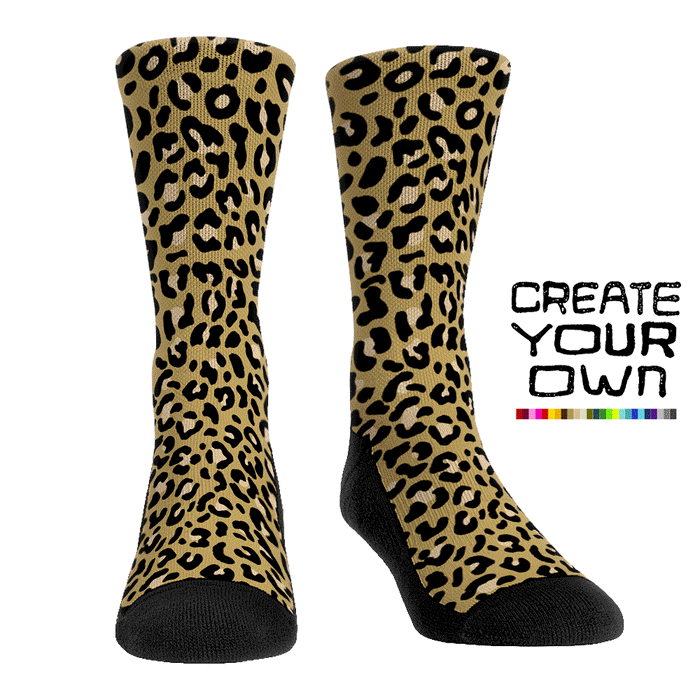 Creator Studio - Leopard Print by Rock 'Em Socks