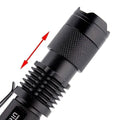 CREE XML T6 2000 Lumen Zoomable 3 Mode Focus LED Waterproof Flashlight by DailySale