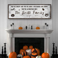 Creepy Family Sign by Tailored Canvases
