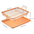 Crispy Tray Set Non Stick Grill Basket by DailySale