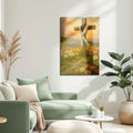 Cross and Flowers Faith Wall Art III by Tailored Canvases
