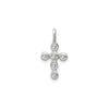 Cross Cubic Zirconia Charm Cross Pendant